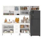 Armário de Cozinha Modulada Completa Fidelitá Viena 5 Peças 2
