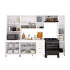 Armário de Cozinha Modulada Completa Fidelitá Viena 5 Peças 2