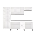 Armário de Cozinha Modulada Completa Fidelitá Viena 5 Peças 2