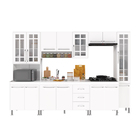 Armário de Cozinha Modulada Completa Fidelitá Viena 6 Peças 2