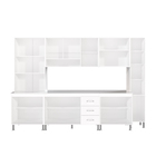 Armário de Cozinha Modulada Completa Fidelitá Viena 6 Peças 2