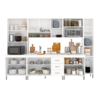 Armário de Cozinha Modulada Completa Fidelitá Viena 6 Peças 2
