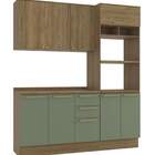 Armário De Cozinha Modulada Completa Reta 4 Peças 1 90m 242 B