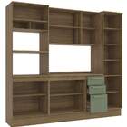 Armário De Cozinha Modulada Completa Reta 5 Peças 2 40m 240 B