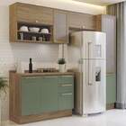 Armário De Cozinha Modulada Completa Reta 5 Peças 2 50m 292 B