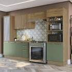 Armário De Cozinha Modulada Completa Reta 6 Peças 3 20m 246 B