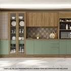 Armário De Cozinha Modulada Completa Reta 9 Peças 3 60m 212 B