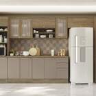 Armário De Cozinha Modulada Completa Reta 9 Peças 4 00m 247 B