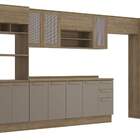 Armário De Cozinha Modulada Completa Reta 9 Peças 4 00m 247 B