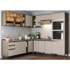 Armário De Cozinha Modulada De Canto 14 Peças Connect Duna/cr
