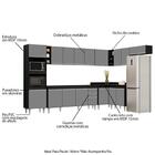 Armário De Cozinha Modulada De Canto 9 Peças Cp04 Balcão Pret