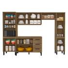 Armário De Cozinha Modulada Elaine 5 Peças Boreal - Móveis Ar