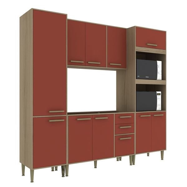 Armario De Cozinha Modulada Vitoria Cv008e Avela Tx Rubi Leroy Merlin