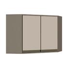 Armário De Cozinha Modulado  Canto Oblíquo Connect 2 Portas D