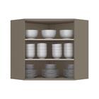 Armário De Cozinha Modulado  Canto Oblíquo Connect C/ 2 Porta