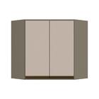 Armário De Cozinha Modulado  Canto Oblíquo Connect C/ 2 Porta