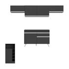 Armário De Cozinha Modulado Com Bancada Veneza Multimóveis Mp