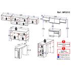 Armário De Cozinha Modulado Com Bancada Veneza Multimóveis Mp