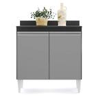 Armário De Cozinha Modulado De Canto 6 Peças Cp30 Com Pia Ino