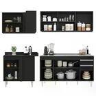 Armário De Cozinha Modulado De Canto Direito 4 Peças Cp42 Com