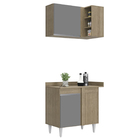 Armário De Cozinha Modulado De Canto Esquerdo 4 Peças Cp51 Co