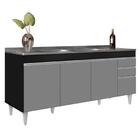 Armário De Cozinha Modulado De Canto Esquerdo 5 Peças Cp54 Co