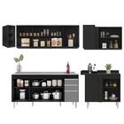 Armário De Cozinha Modulado De Canto Esquerdo 5 Peças Cp54 Co