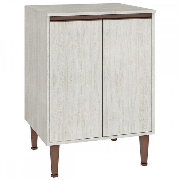 Armário De Cozinha New 2 Portas Legno/nogueira Ba60 - Fellicci