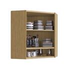 Armário De Cozinha Oblíquo 2 Portas Paris Casamia - Louro Fre