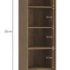 Armário De Cozinha Paneleiro 50cm Com Pés M626 Botanic Kappes