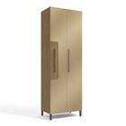 Armário De Cozinha Paneleiro 80cm Com Porta Temperos H730 Áur