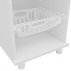 Armário De Cozinha Para Bebedouro Com Fruteira Imbaú 1 Gaveta