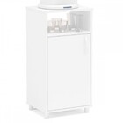 Armário De Cozinha Para Bebedouro Diamantino 1 Porta Branco -