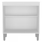 Armário de Cozinha para Cooktop 2 Portas 1 Prateleira Branco