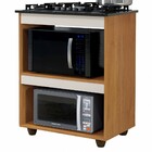 Armário De Cozinha Para Cooktop Turim Nature/off White - Kaik