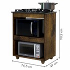 Armário De Cozinha Para Cooktop Turim Ypê - Kaiki Móveis
