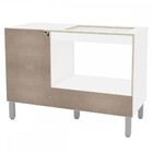 Armário De Cozinha Para Forno Cajobi 1 Porta 1 Gaveta Branco