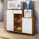 Armário De Cozinha Para Forno Com Fruteira 2 Portas 1 Gaveta