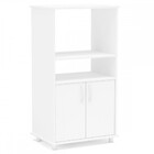 Armário De Cozinha Para Forno Jaú 2 Portas Branco - Pnr Móveis