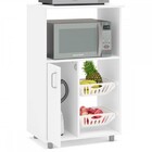 Armário De Cozinha Para Forno Pompeu Com Fruteira 1 Porta Bra