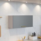 Armário De Cozinha Para Geladeira 1 Porta Horizontal Basculan