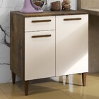 Armário De Cozinha Porto Alegre 2 Portas 1 Gaveta Ypê/off Whi