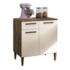 Armário De Cozinha Porto Alegre 2 Portas 1 Gaveta Ypê/off Whi