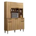 Armario De Cozinha Safira Plus Salleto Carvalho