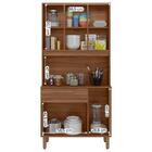 Armario De Cozinha Santiago 90 Cm Com 6 Portas E 1 Gaveta