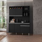 Armário De Cozinha Siena A03 6 Portas E 1 Gaveta - Amarena Mó