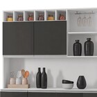 Armário De Cozinha Siena A03 6 Portas E 1 Gaveta - Amarena Mó