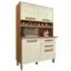 Armário De Cozinha Sofia Plus 4 Portas 2 Gavetas Imop Cor Cin