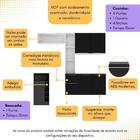 Armário De Cozinha Suspensa Com Bancada Americana Sofia Multi