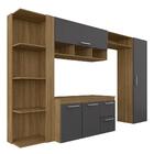 Armário De Cozinha Suspenso 5 Peças Luisa Boreal/grafit - M.